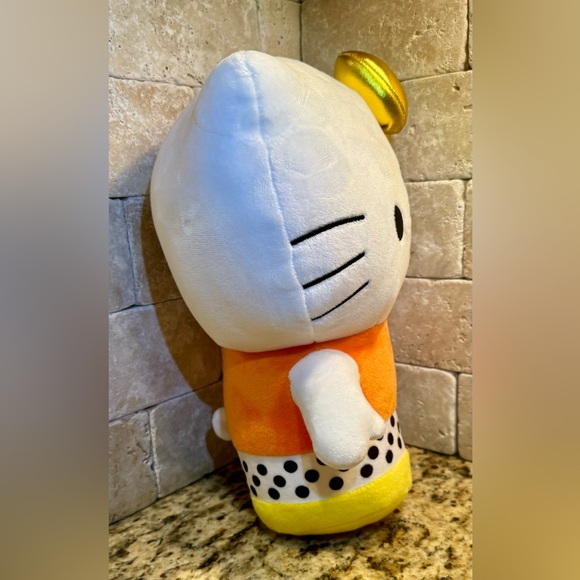 Hello Kitty Halloween Trick or Treat Plush Sanrio Candy Corn Outfit Kidrobot - Picture 7 of 12